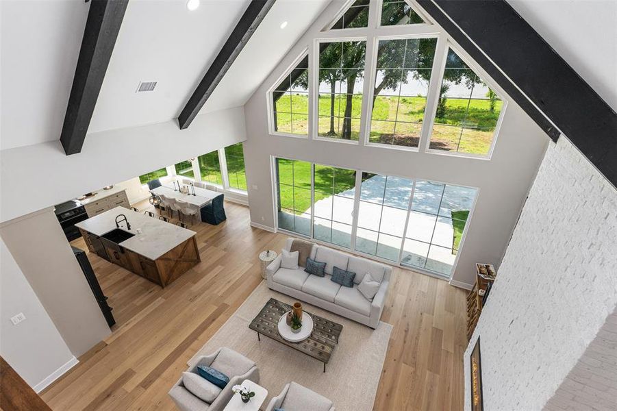 Furnished interior view inside a new home in , Mabank (Image 17). Furnished interior view inside a new home in , Mabank (Image 17).