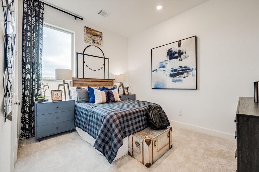 Furnished interior view inside a new home in Anniston, Katy (Image 11).