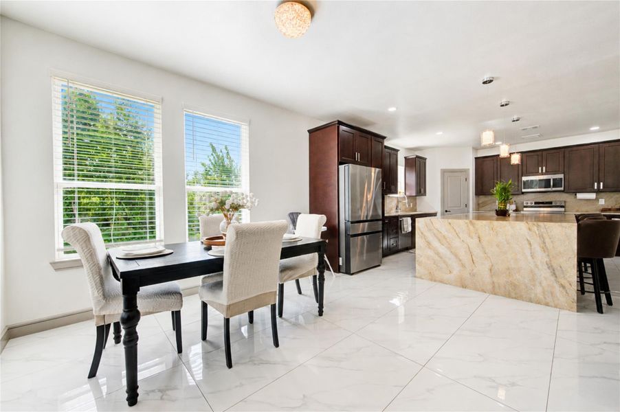 Furnished interior view inside a new home in , Cleveland (Image 17). Furnished interior view inside a new home in , Cleveland (Image 17).
