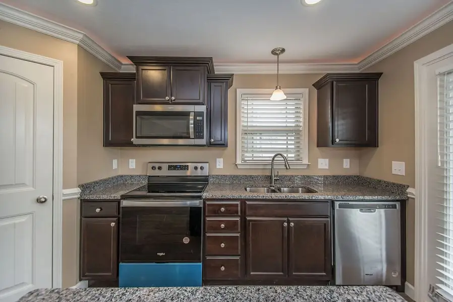Representative furnished interior of a home built from the Reynolds by Enchanted Homes in Hampshire Heights, Moore (Image 16).