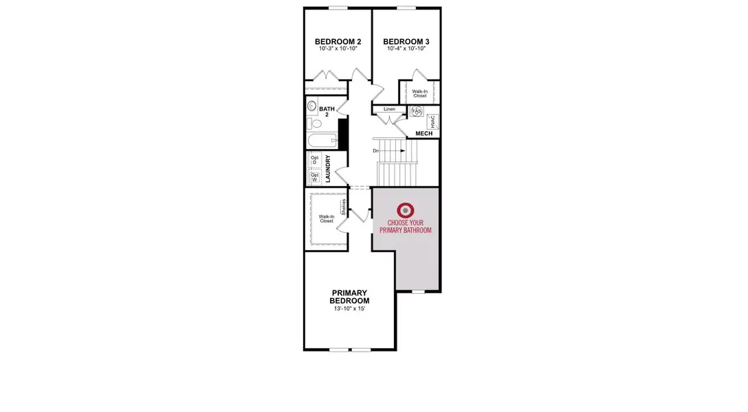2D floor plan layout of this home in Waterbend: Ivy 22', Euless, TX (Image 4). 2D floor plan layout of this home in Waterbend: Ivy 22', Euless, TX (Image 4).
