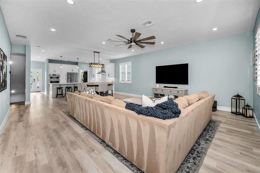 Furnished interior view inside a new home in , New Port Richey (Image 41). Furnished interior view inside a new home in , New Port Richey (Image 41).