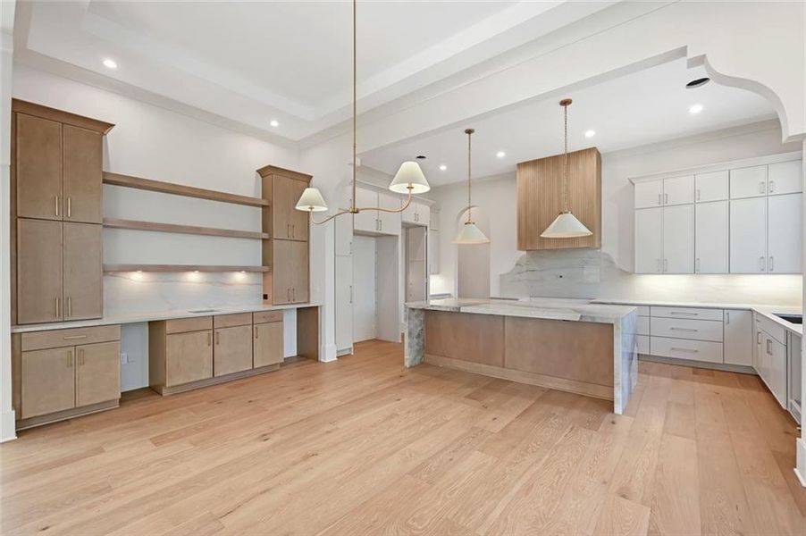 Furnished interior view inside a new home in , Alpharetta (Image 13).