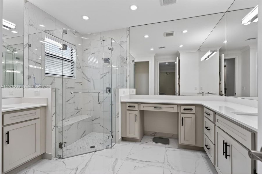 Furnished interior view inside a new home in , Port St. Lucie (Image 6).