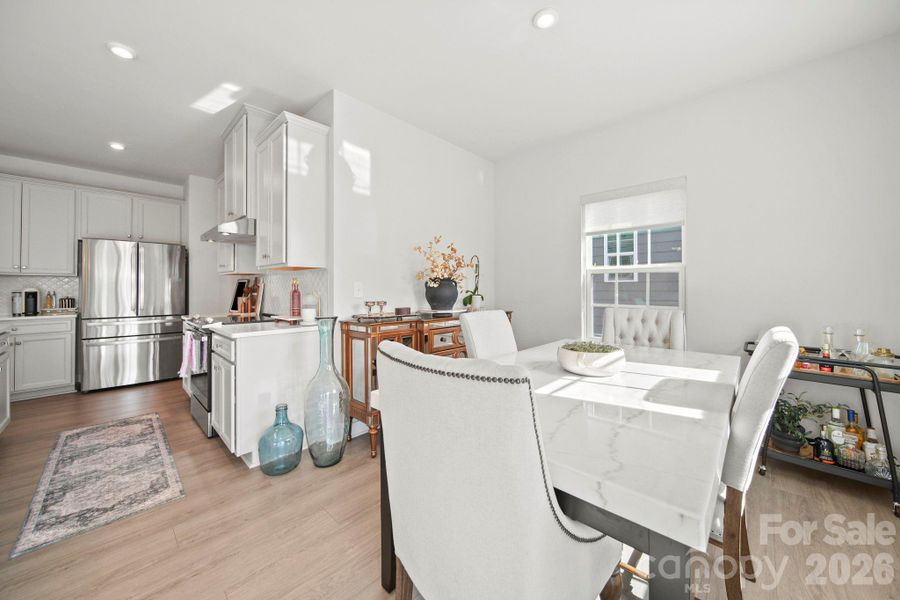 Furnished interior view inside a new home in , Monroe (Image 14).