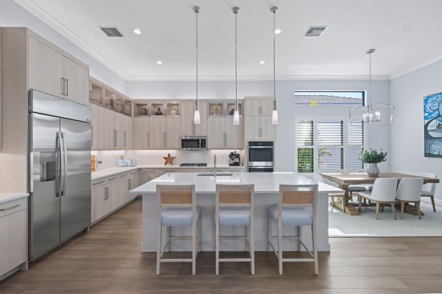 GE Profile 42" side-by-side refrigerator