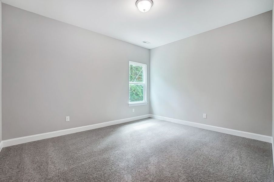 Representative unfurnished interior of a home built from the Badin by Caruso Homes in Blue Run, Raleigh (Image 49). Representative unfurnished interior of a home built from the Badin by Caruso Homes in Blue Run, Raleigh (Image 49).
