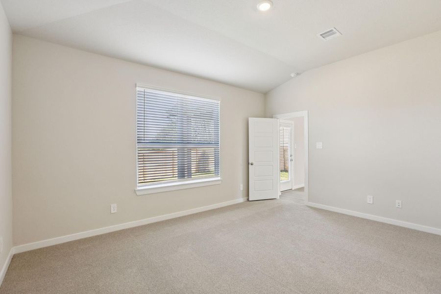 Photos are not of the actual home, but are photos of the builder home with same floorplan with similar interior finishes.