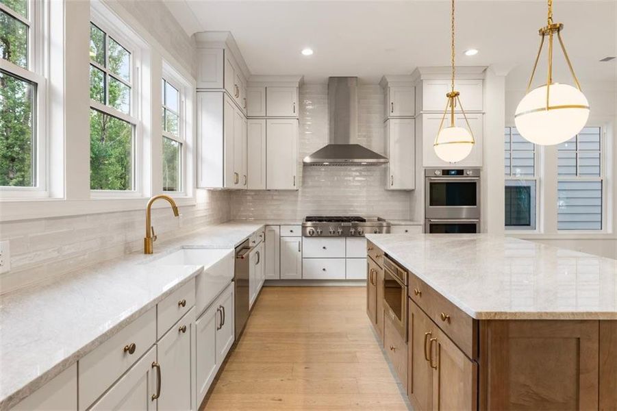 Furnished interior view inside a new home in , Alpharetta (Image 14).