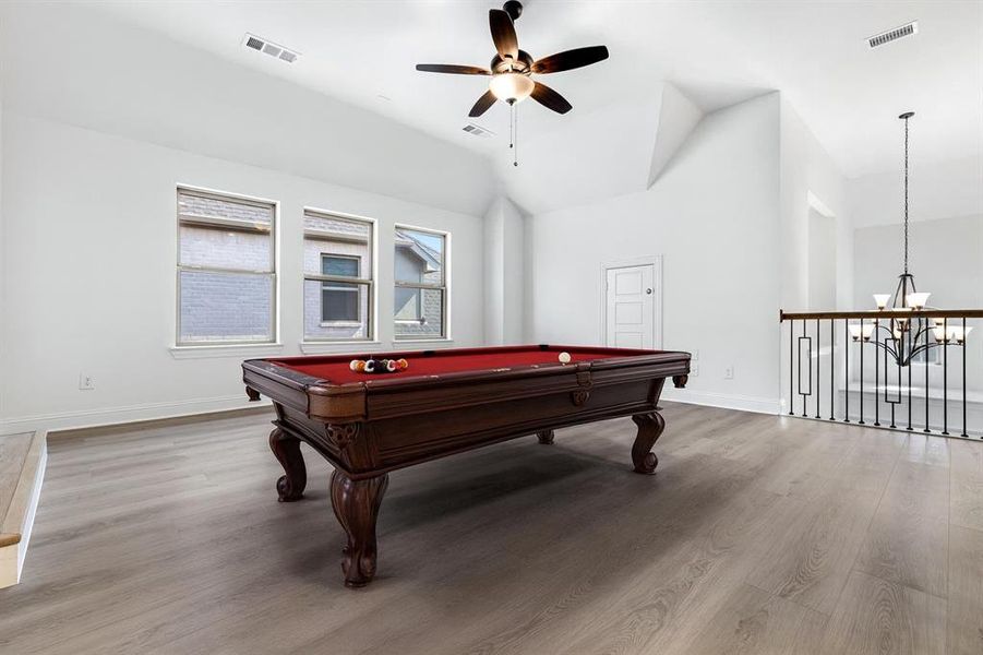 Furnished interior view inside a new home in Sandbrock Ranch, Aubrey (Image 29).