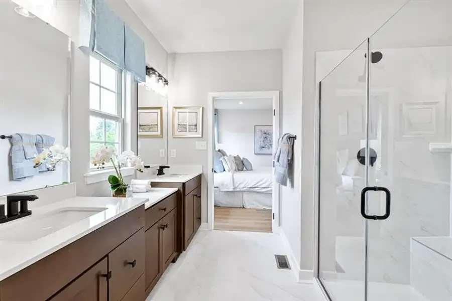Furnished interior view inside a new home in Derby Meadows, Pleasant View (Image 14).
