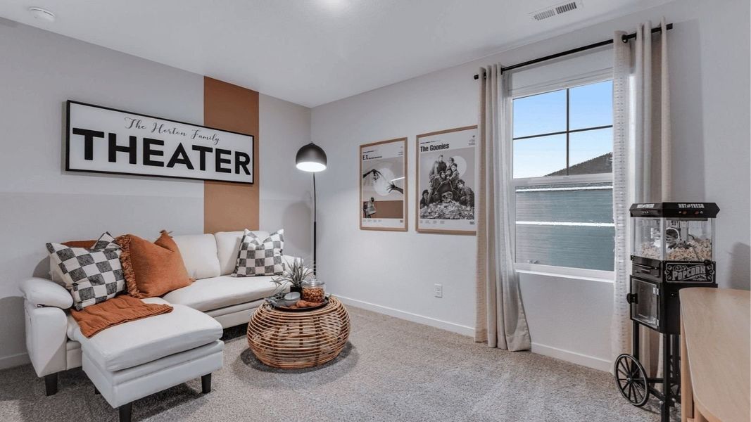 Furnished interior view inside a new home in Vista Meadows, Fort Lupton (Image 15).