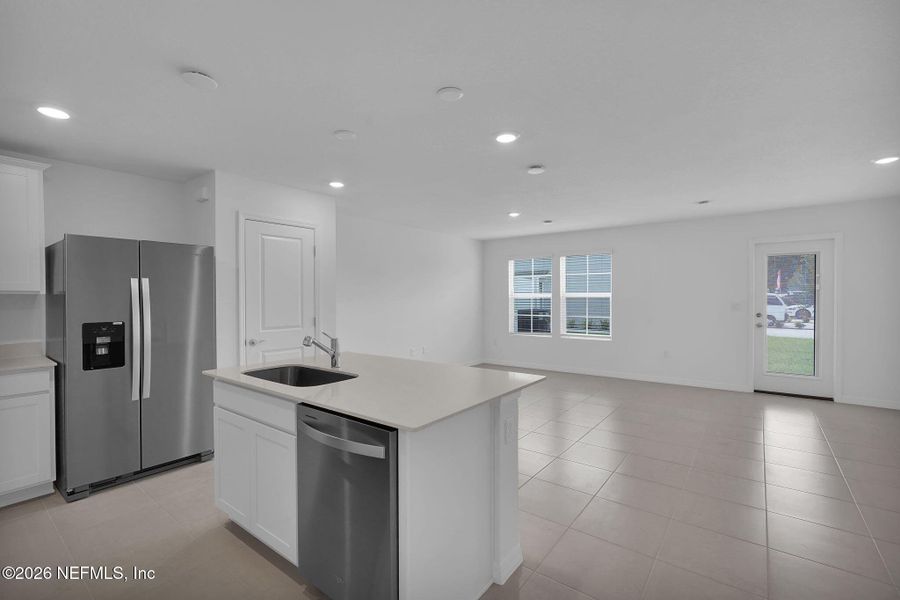 Furnished interior view inside a new home in , Jacksonville (Image 9).