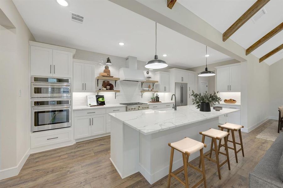 Furnished interior view inside a new home in Elevon, Lavon (Image 10).
