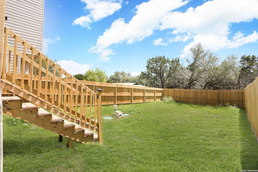 Exterior details and patio area of a home in , Canyon Lake (Image 21).