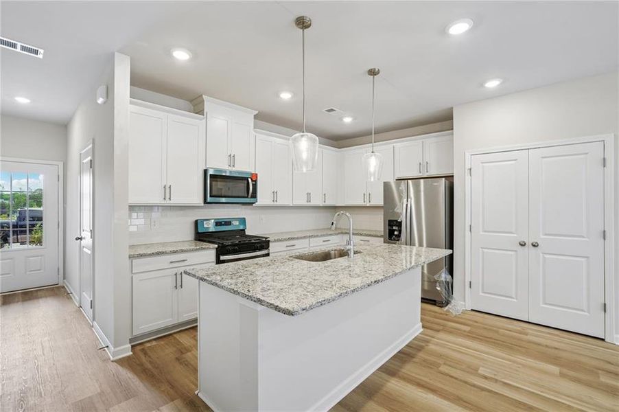 Furnished interior view inside a new home in Artisan Walk, Fairburn (Image 7).