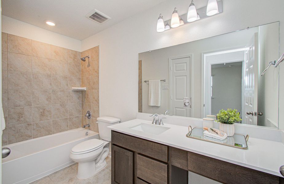 Furnished interior view inside a new home in , Hockley (Image 10).
