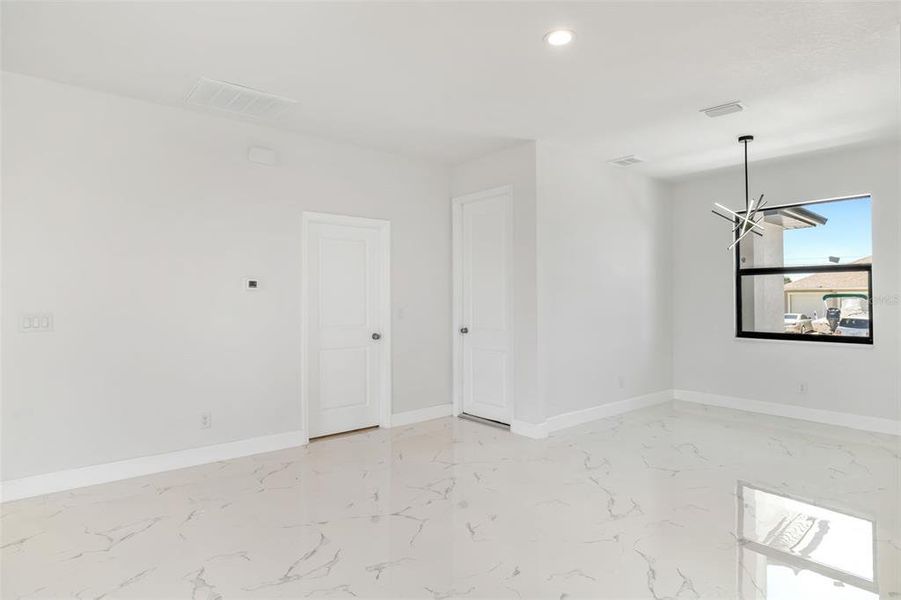 Spacious, unfurnished interior of a new home in , Port Charlotte (Image 32).