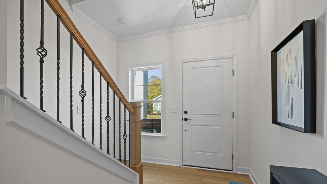 Representative unfurnished interior of a home built from the Victoria by Epcon Communities in Village at Maple Leaf Farm, King (Image 22).