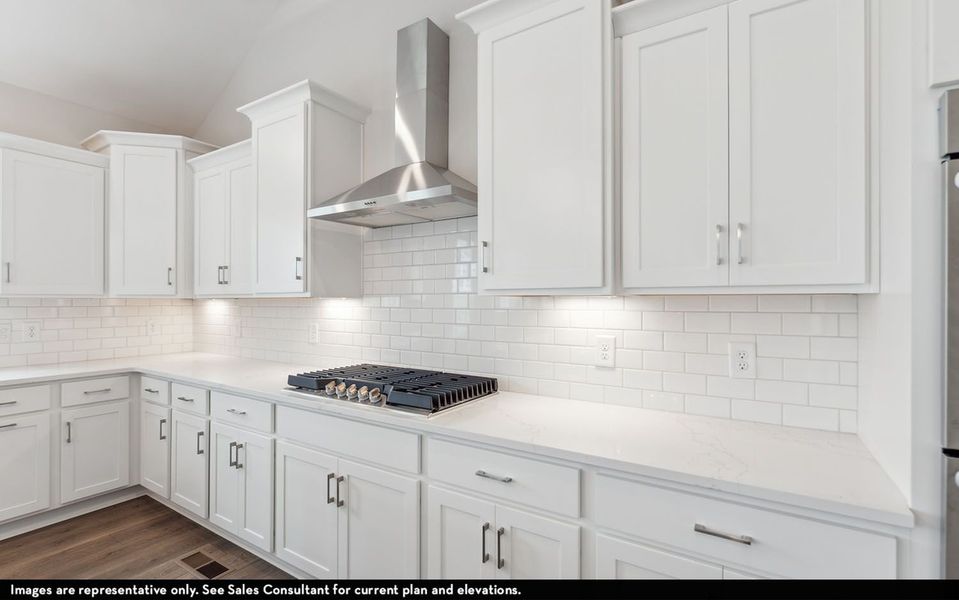Furnished interior view inside a new home in Aden Woods, Nashville (Image 10).