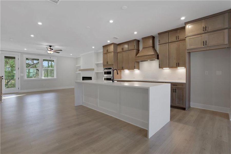 Furnished interior view inside a new home in , Roswell (Image 11).