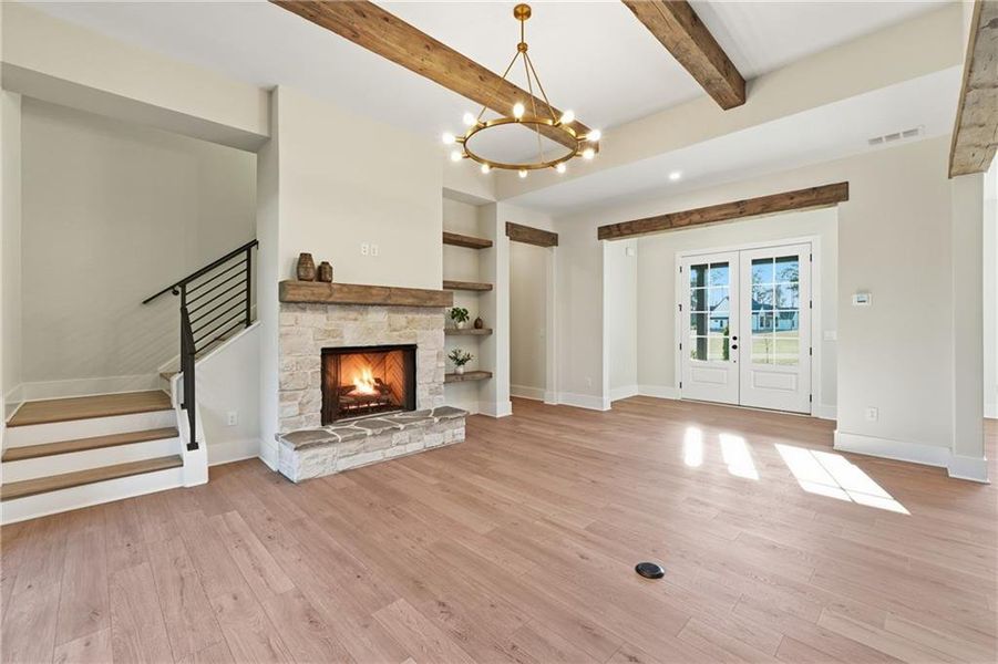 Spacious, unfurnished interior of a new home in , Rydal (Image 56).