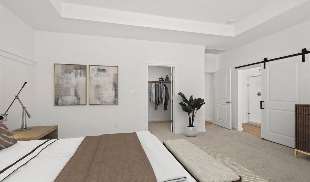 Private primary suite (*Photo not of actual home and used for illustration purposes only.) Private primary suite (*Photo not of actual home and used for illustration purposes only.)