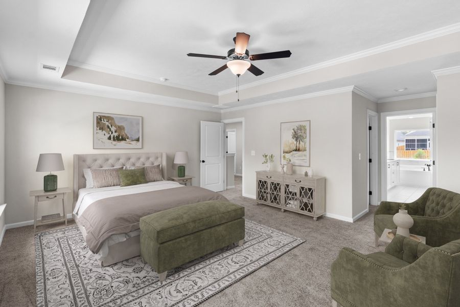 Furnished interior view inside a new home in Windsor, North Augusta (Image 6).