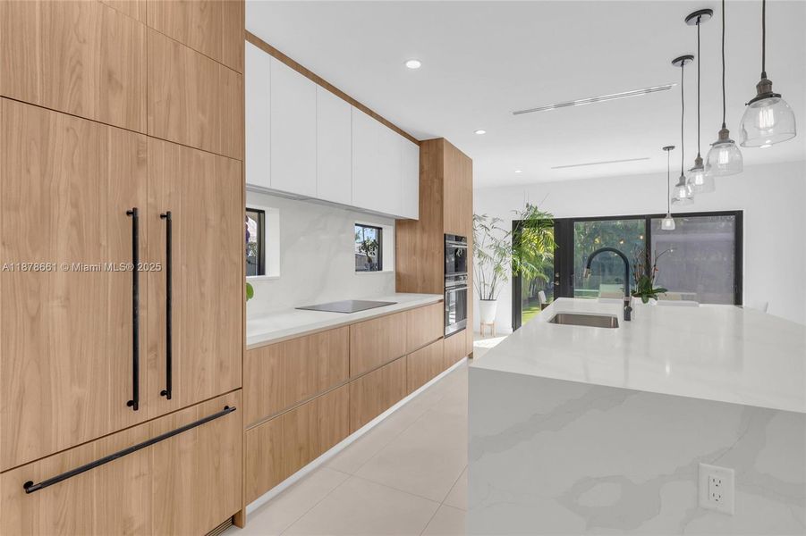 Furnished interior view inside a new home in , Miami (Image 7).