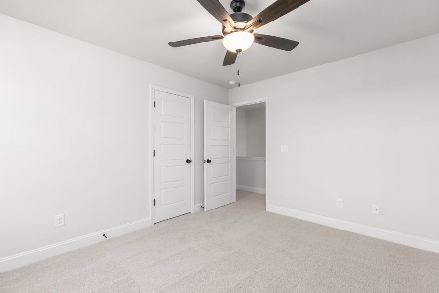 Representative unfurnished interior of a home built from the Kendall by Keystone Homes NC in Royal Pines, Trinity (Image 40).