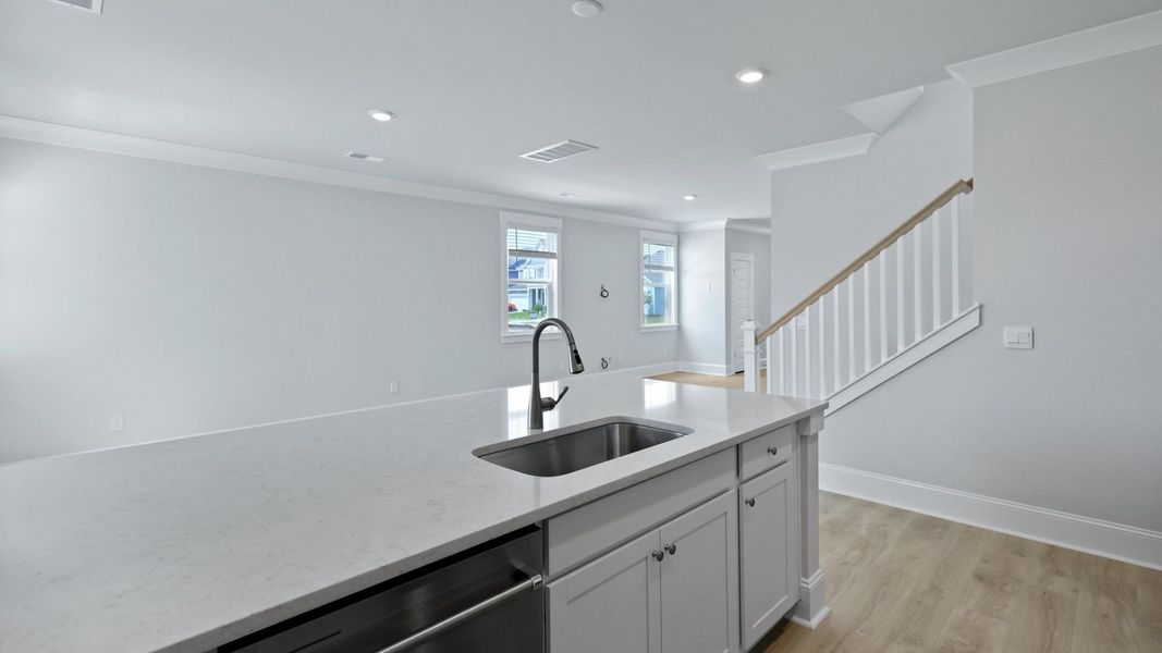 Furnished interior view inside a new home in Rivers Reach, Yemassee (Image 6).