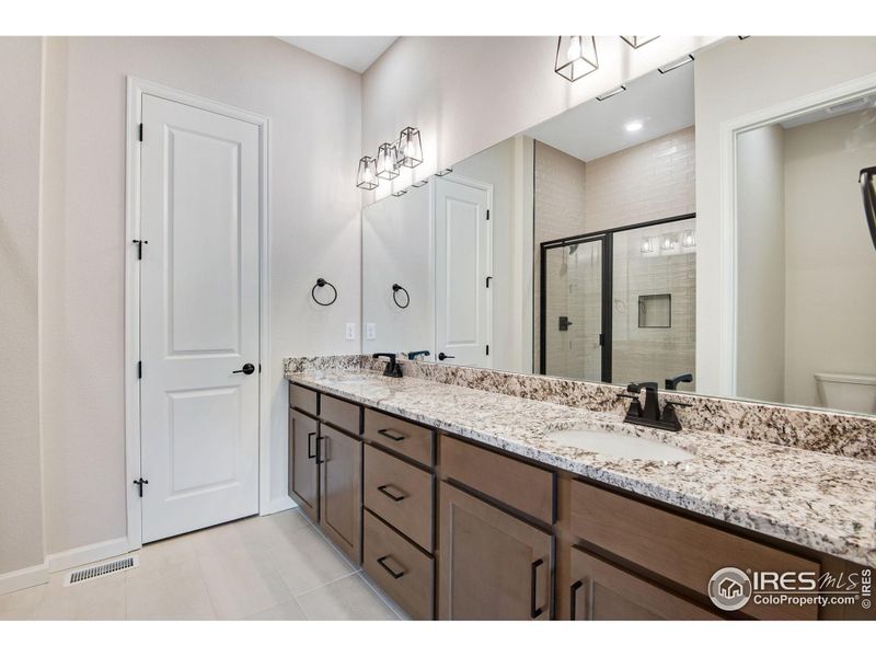 Furnished interior view inside a new home in Westside Crossing Paired Homes, Berthoud (Image 12). Furnished interior view inside a new home in Westside Crossing Paired Homes, Berthoud (Image 12).