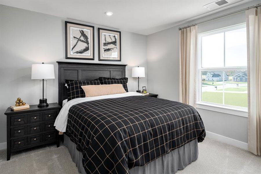 Representative furnished interior of a home built from the Bramante 2-Story by Ryan Homes in Lakes at Riverbend Single Family Homes, Navassa (Image 26).