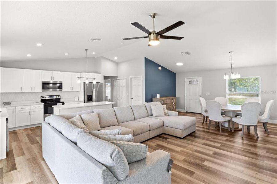 Furnished interior view inside a new home in , Ocala (Image 15).
