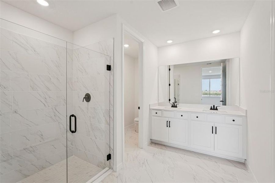 Furnished interior view inside a new home in Oakfield Trails - Signature Series, Parrish (Image 8).