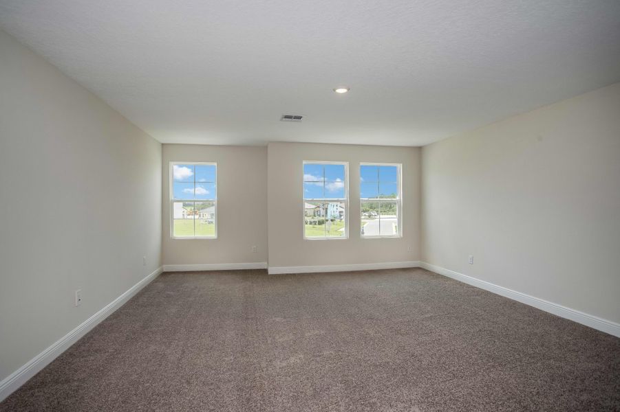 Representative unfurnished interior of a home built from the Lido by Casa Fresca Homes in Mirada, San Antonio (Image 18).