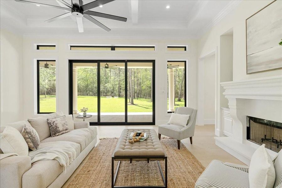 Furnished interior view inside a new home in , Montgomery (Image 13).
