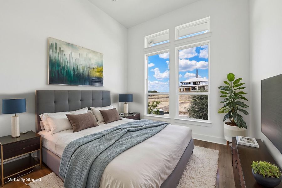 Representative furnished interior of a home built from the Rainey by Taylor Morrison in Santa Rita Ranch, Liberty Hill (Image 16).