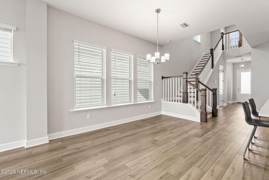 Spacious, unfurnished interior of a new home in Granville at eTown 38', Jacksonville (Image 22).