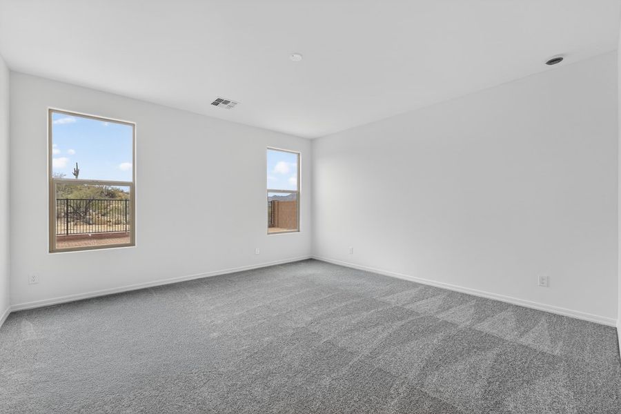 Spacious, unfurnished interior of a new home in Ladera Trails, Queen Creek (Image 13). Spacious, unfurnished interior of a new home in Ladera Trails, Queen Creek (Image 13).