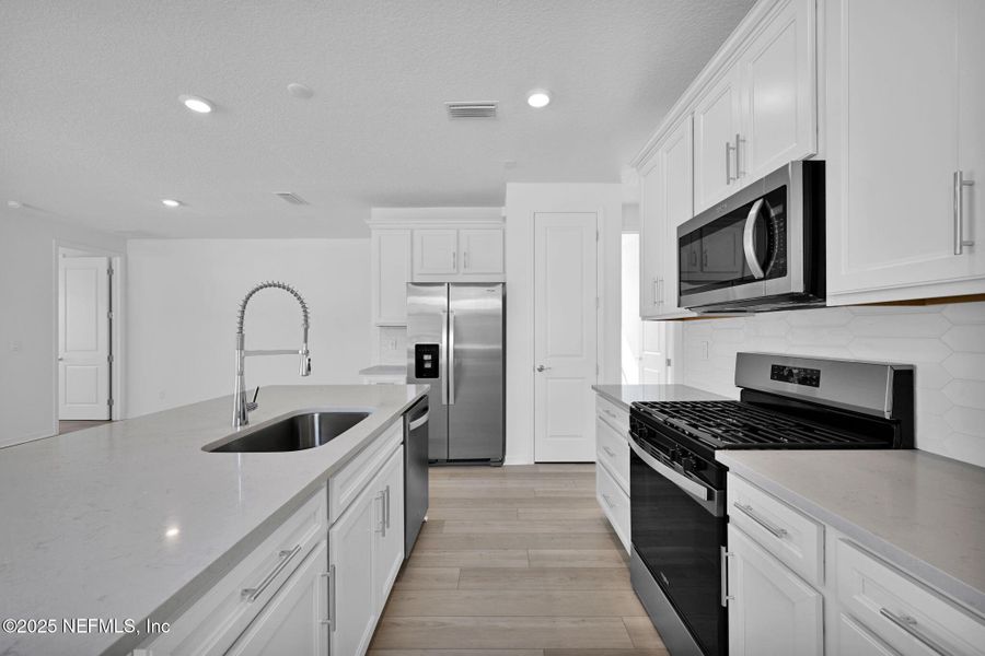 Furnished interior view inside a new home in The Preserve at Bannon Lakes, St. Augustine (Image 11). Furnished interior view inside a new home in The Preserve at Bannon Lakes, St. Augustine (Image 11).