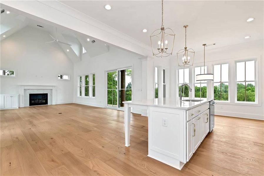 Spacious, unfurnished interior of a new home in , Flowery Branch (Image 9).