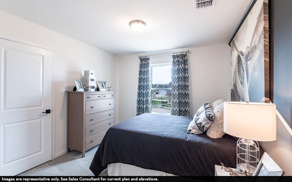 Furnished interior view inside a new home in Sanctuary, Salado (Image 5).