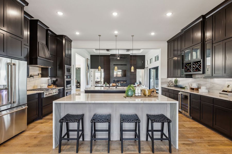 Representative furnished interior of a home built from the Madrid by Chesmar Homes in The Vines, Haslet (Image 6). Representative furnished interior of a home built from the Madrid by Chesmar Homes in The Vines, Haslet (Image 6).