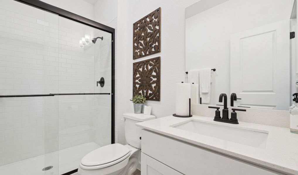 Image 41 representing the Passionflower II ESP by K. Hovnanian® Homes in Aspire at The Reserve at Huntsville, Huntsville, TX. Image 41 representing the Passionflower II ESP by K. Hovnanian® Homes in Aspire at The Reserve at Huntsville, Huntsville, TX.