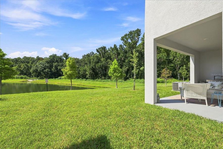 Exterior details and patio area of a home in , Wesley Chapel (Image 3).