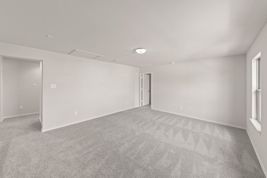 Representative exterior photo of a completed home built from the Willow by Impression Homes in ValleyBrooke, Mesquite, TX (Image 16).