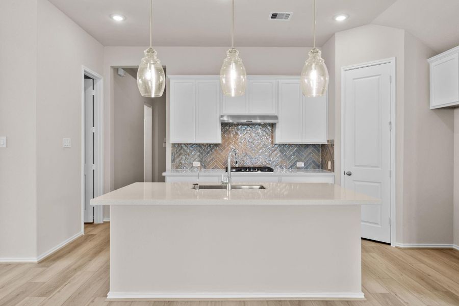 Furnished interior view inside a new home in Pomona 50' & 55', Manvel (Image 10).