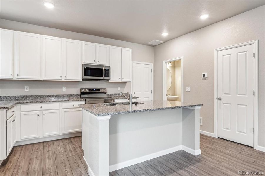 Furnished interior view inside a new home in Pintail Commons at Johnstown Village, Johnstown (Image 4).