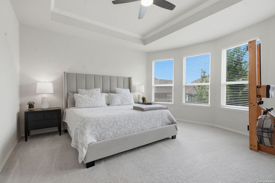 Furnished interior view inside a new home in Bison Ridge, San Antonio (Image 6).